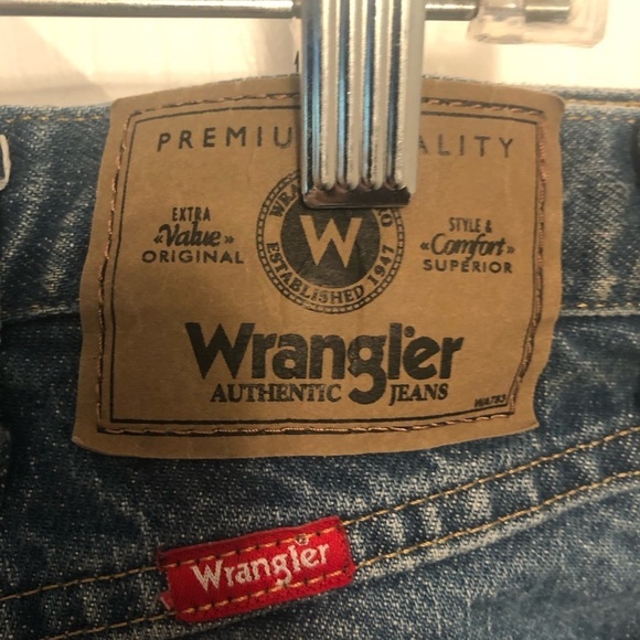 Wrangler Blue Jeans Size  34/30 - Picture 5 of 8